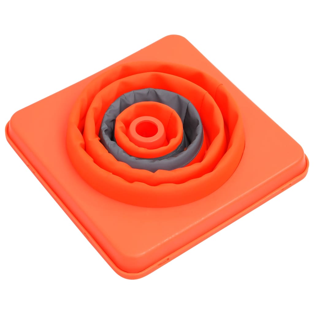 vidaXL Cônes de signalisation escamotables 10 pcs 42 cm