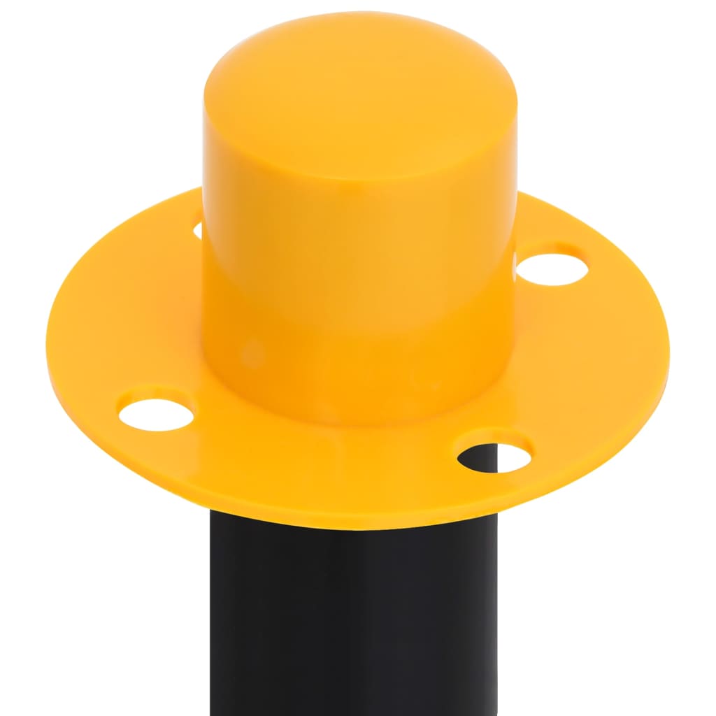 vidaXL Ensemble de poteaux à chaîne avec chaîne en plastique 10 m