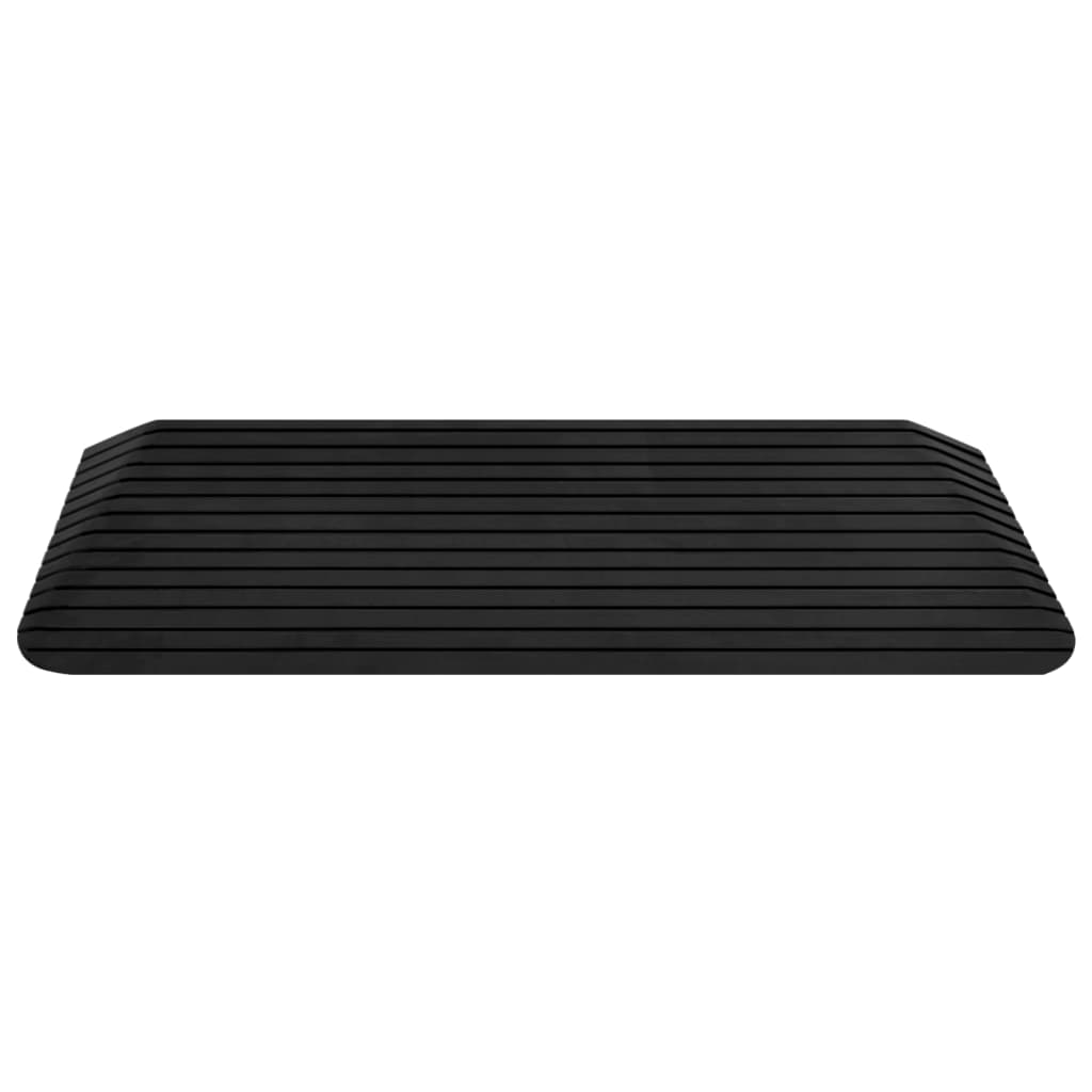 vidaXL Rampe de seuil 110x41x5 cm Caoutchouc
