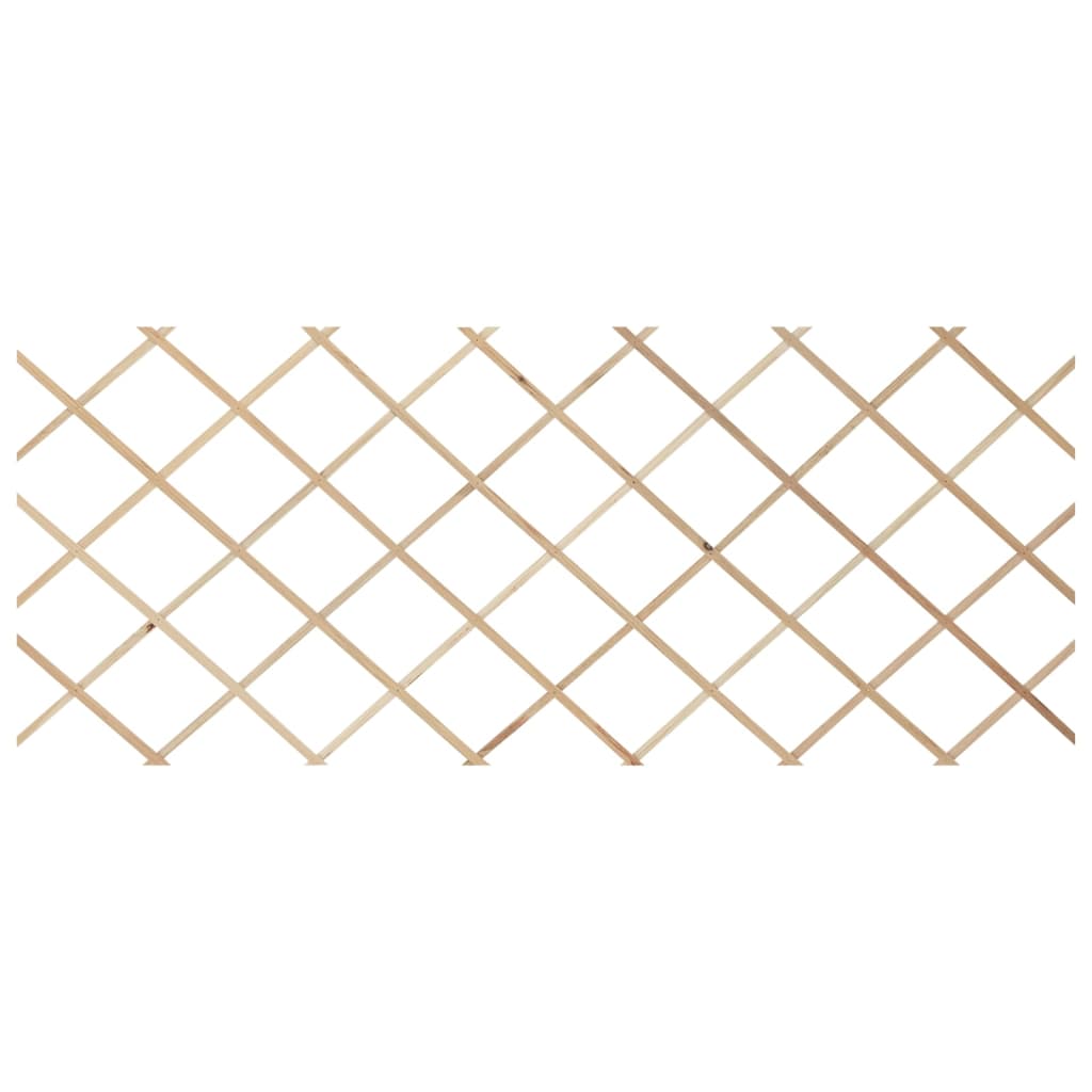 vidaXL Clôtures en treillis 5 pcs Bois de sapin massif 180x80 cm