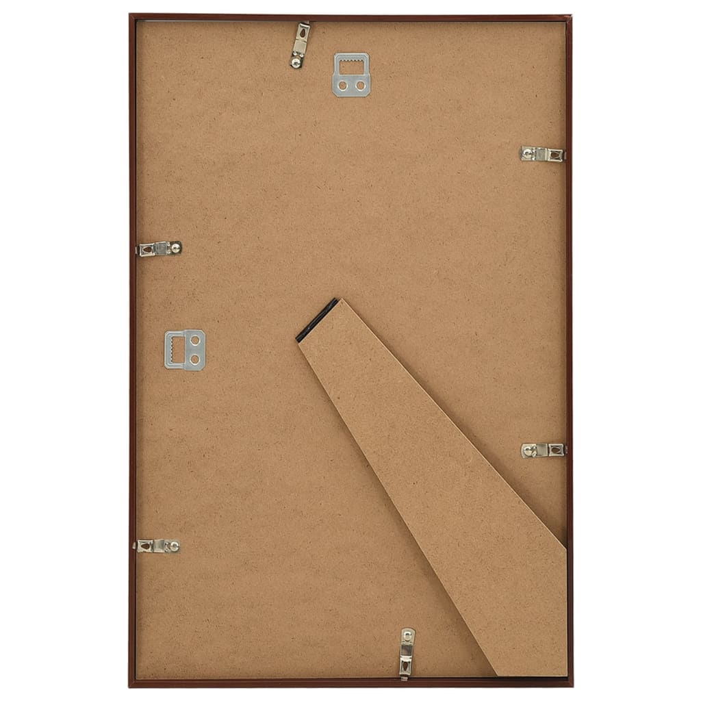 vidaXL Collage de cadres photo 3 pcs de mur table Bronze 70x90 cm MDF