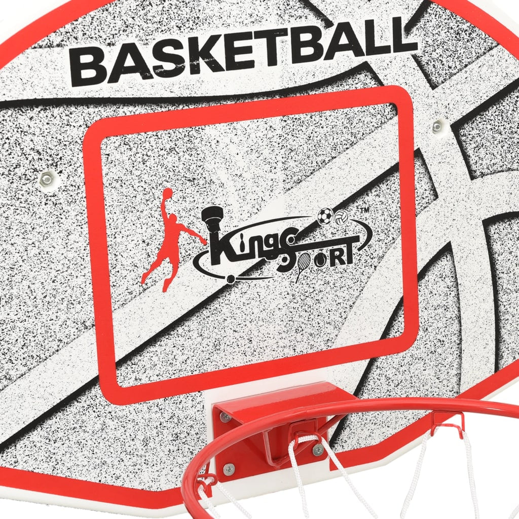 vidaXL Ensemble de panneau de basket mural 5 pcs 66x44,5 cm