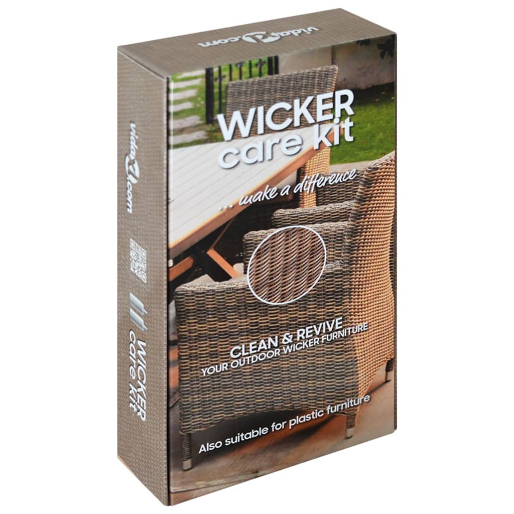 vidaXL Kit d'entretien du rotin/textilène de meubles de jardin 2x250ml