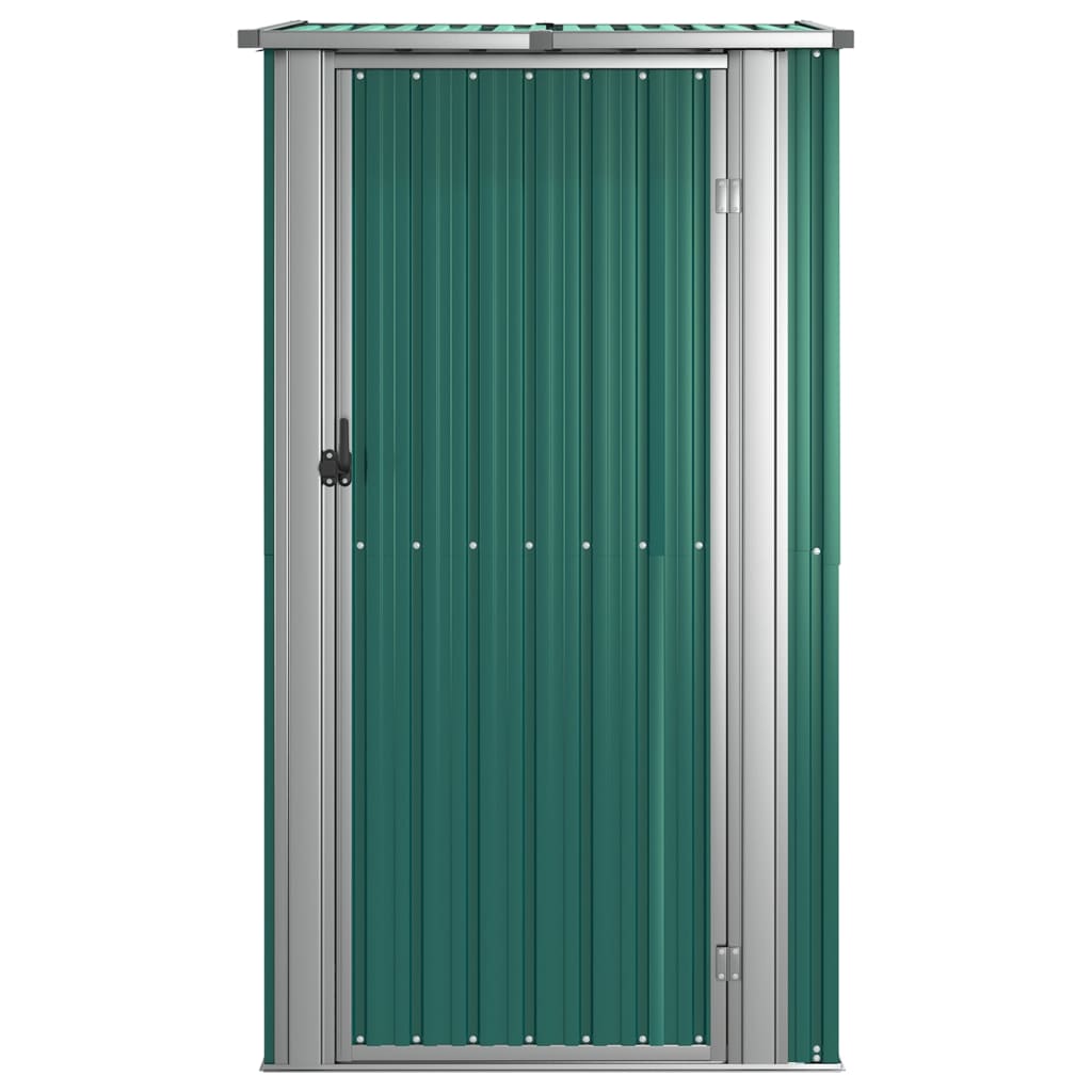 vidaXL Abri de jardin Vert 118,5x97x209,5 cm Acier galvanisé