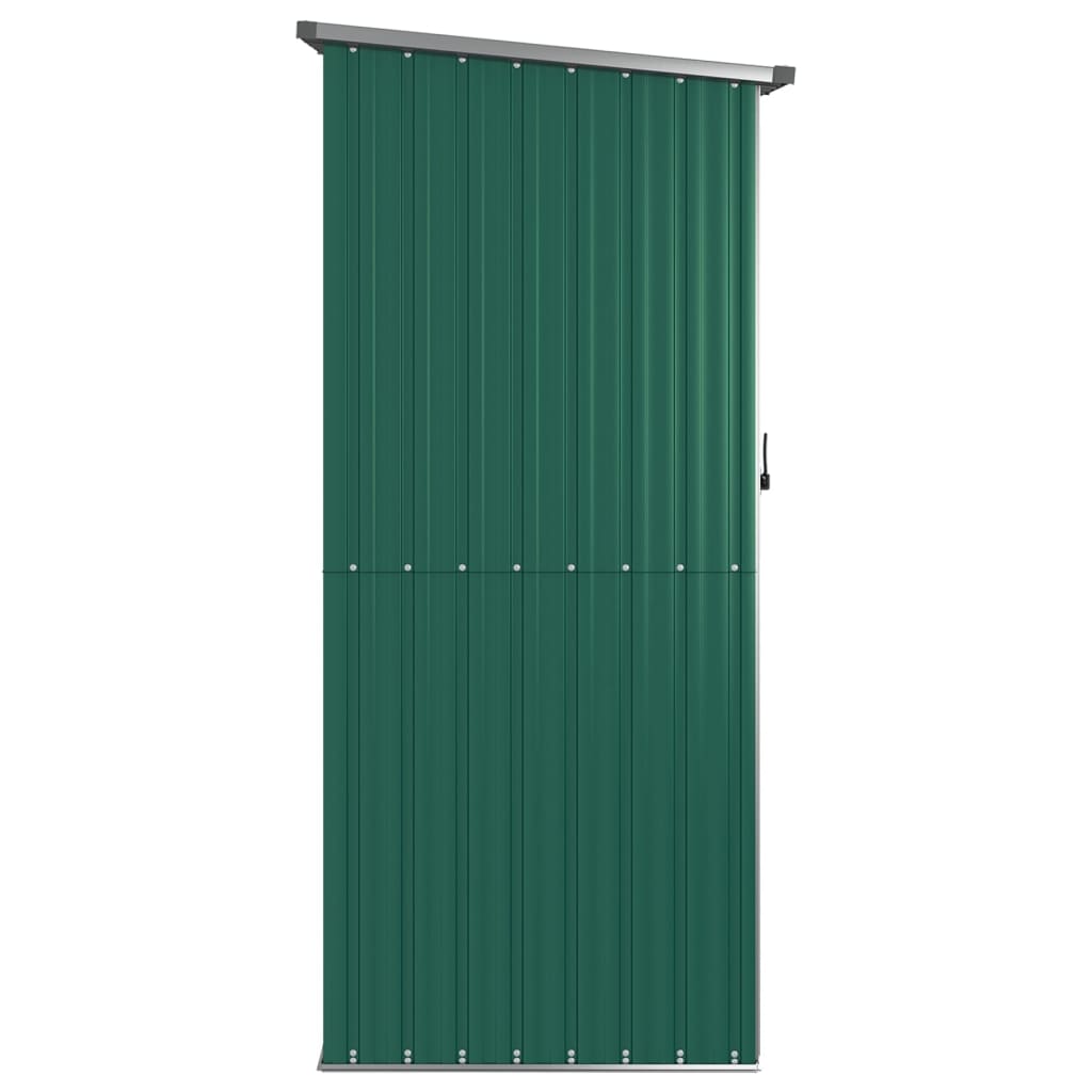 vidaXL Abri de jardin Vert 118,5x97x209,5 cm Acier galvanisé