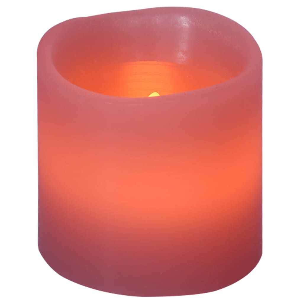 vidaXL Bougies électriques à LED 24 pcs Blanc chaud