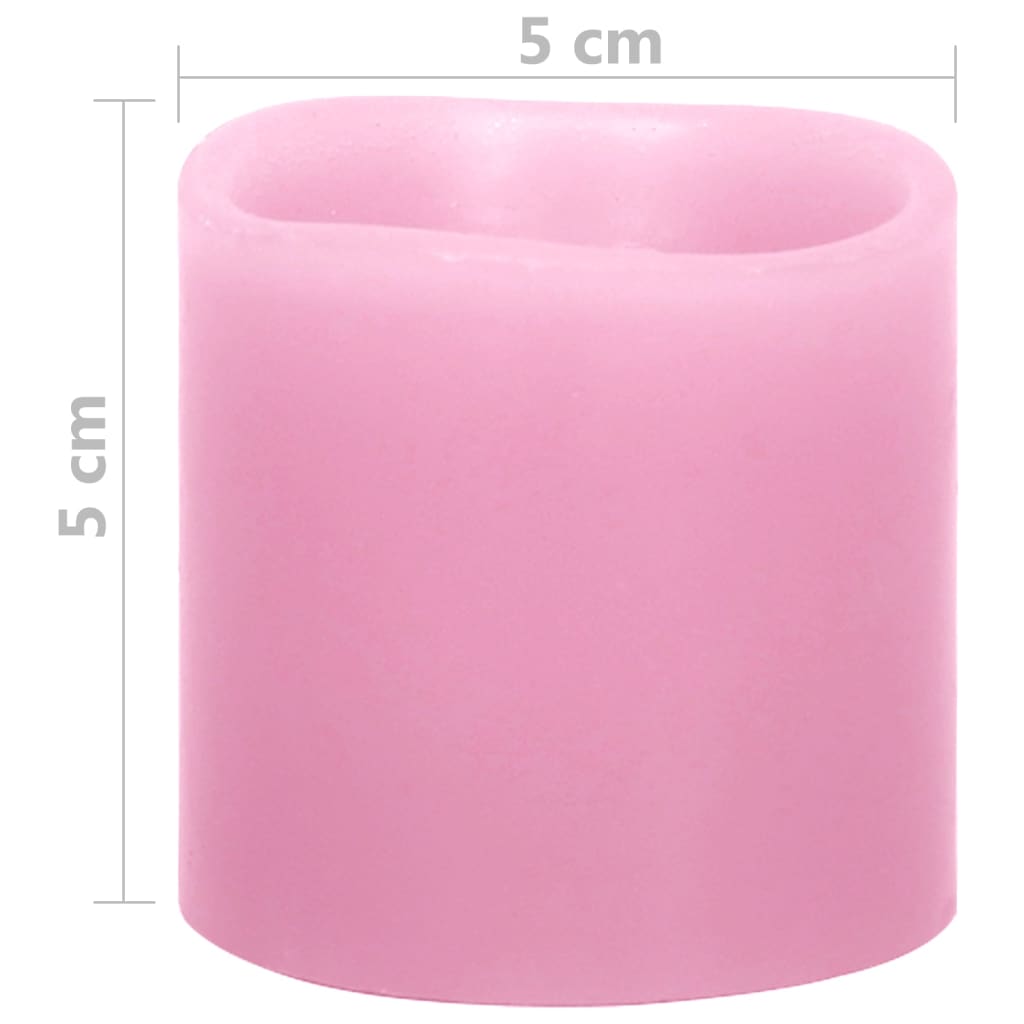vidaXL Bougies électriques à LED 24 pcs Blanc chaud