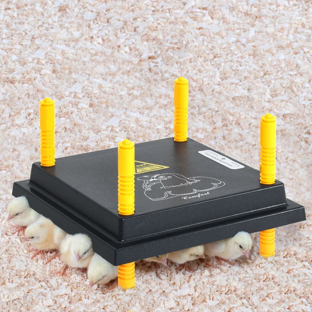 vidaXL Plaque chauffante pour poussins et canetons 25x25 cm