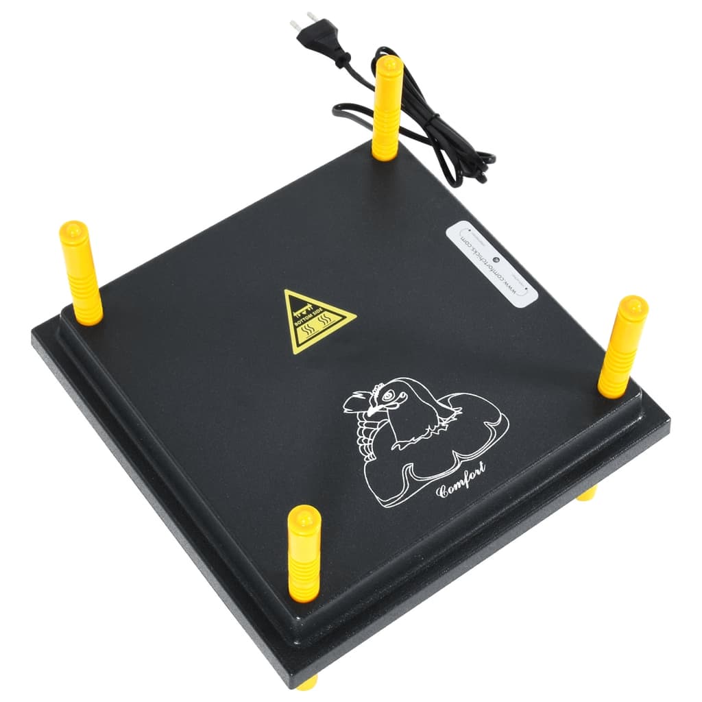 vidaXL Plaque chauffante pour poussins et canetons 30x30 cm