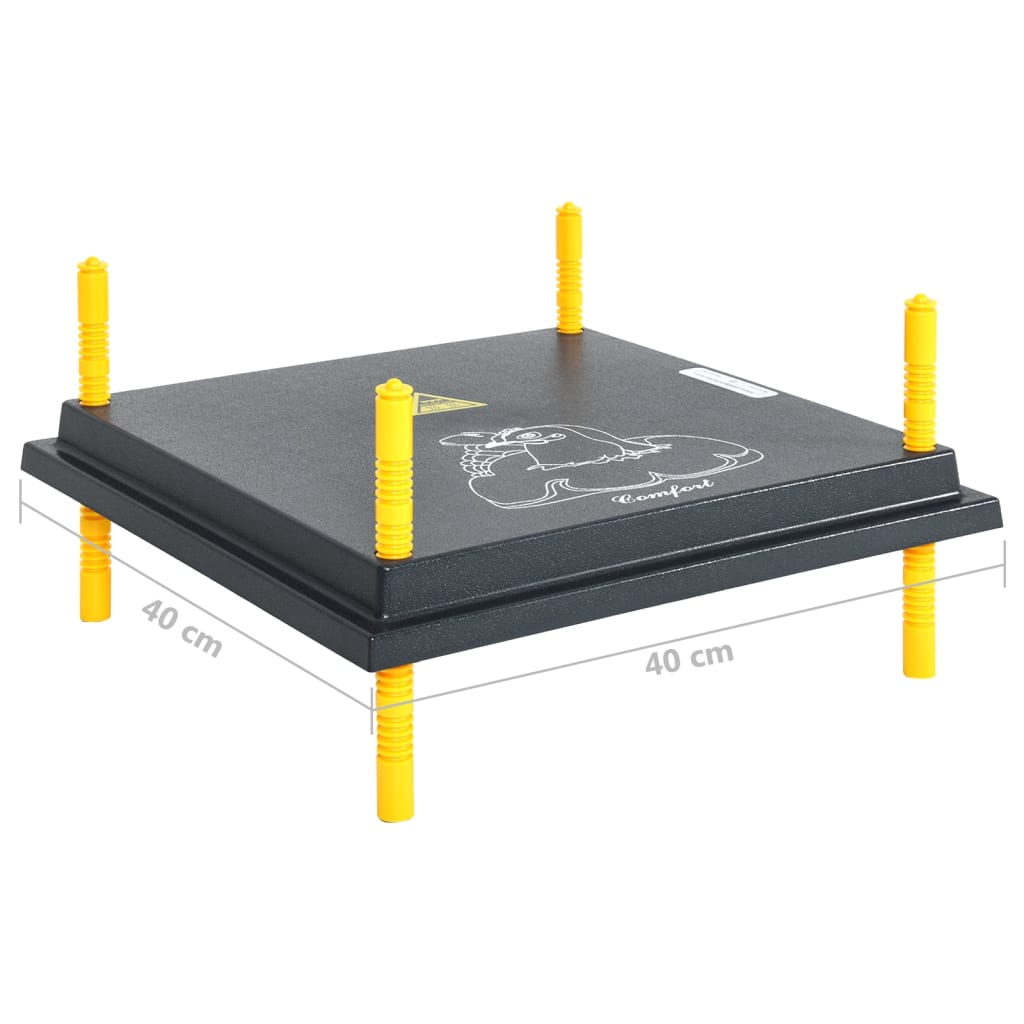vidaXL Plaque chauffante pour poussins avec régulateur de température