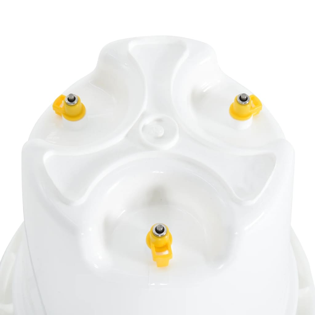vidaXL Abreuvoir pour volailles avec tétines 12 L