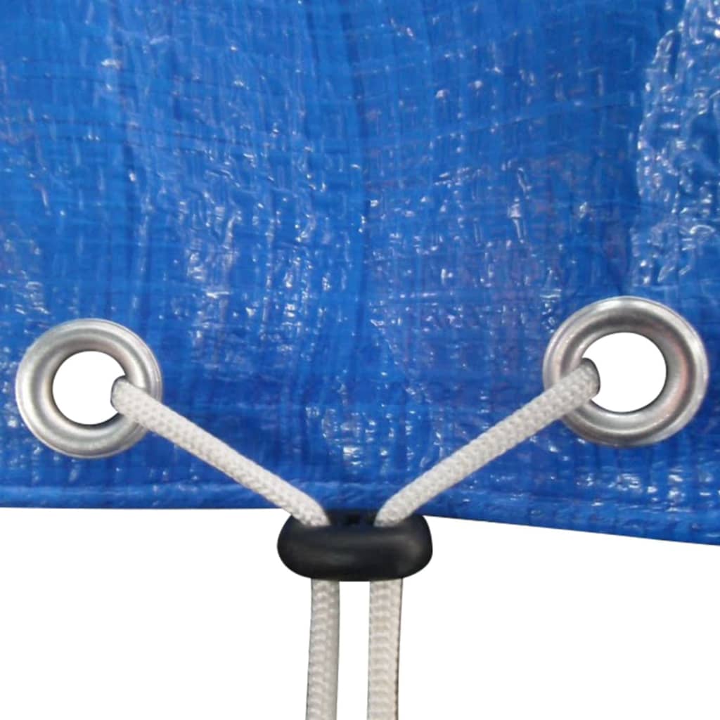vidaXL Couvertures de piscine 2 pcs PE Ronde 460 cm 90 g/m²