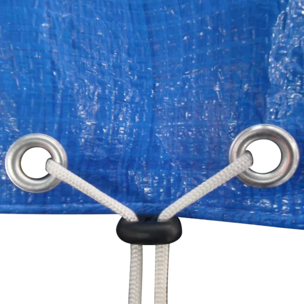vidaXL Couvertures de piscine 2 pcs PE Rectangulaire 90 g/m² 394x207cm