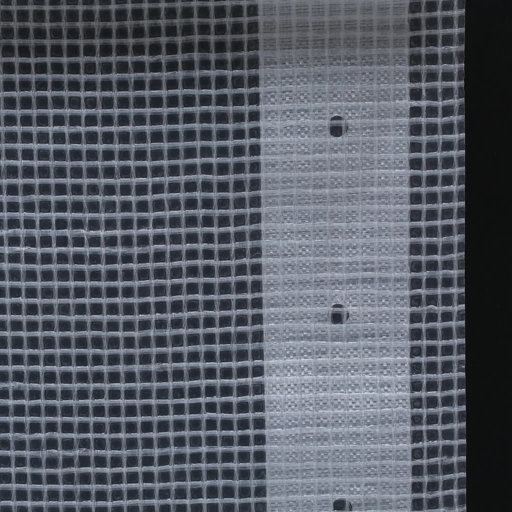 vidaXL Bâches Leno 2 pcs 260 g/m² 2x15 m Blanc