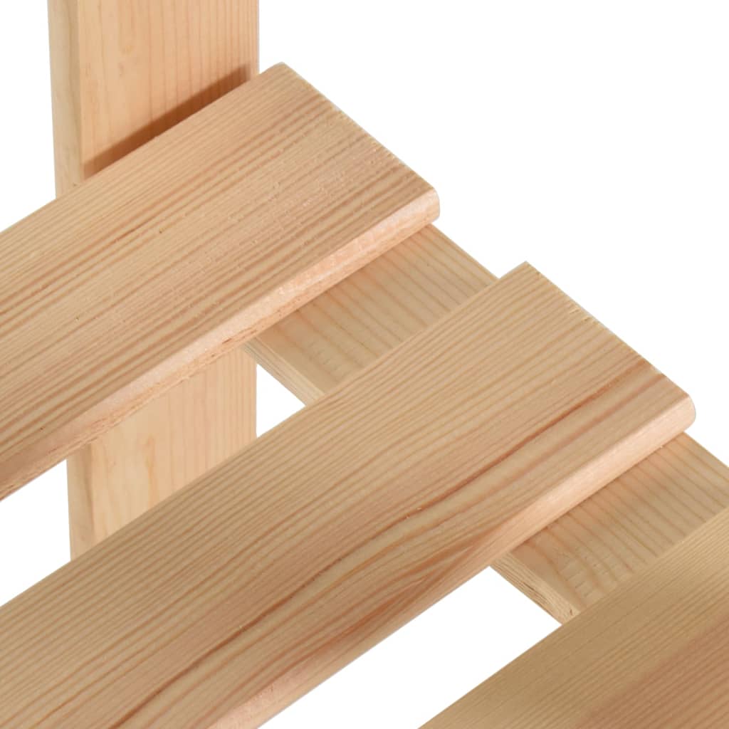 vidaXL Étagère de stockage 5 niveaux 80x28,5x170 cm Bois de pin massif