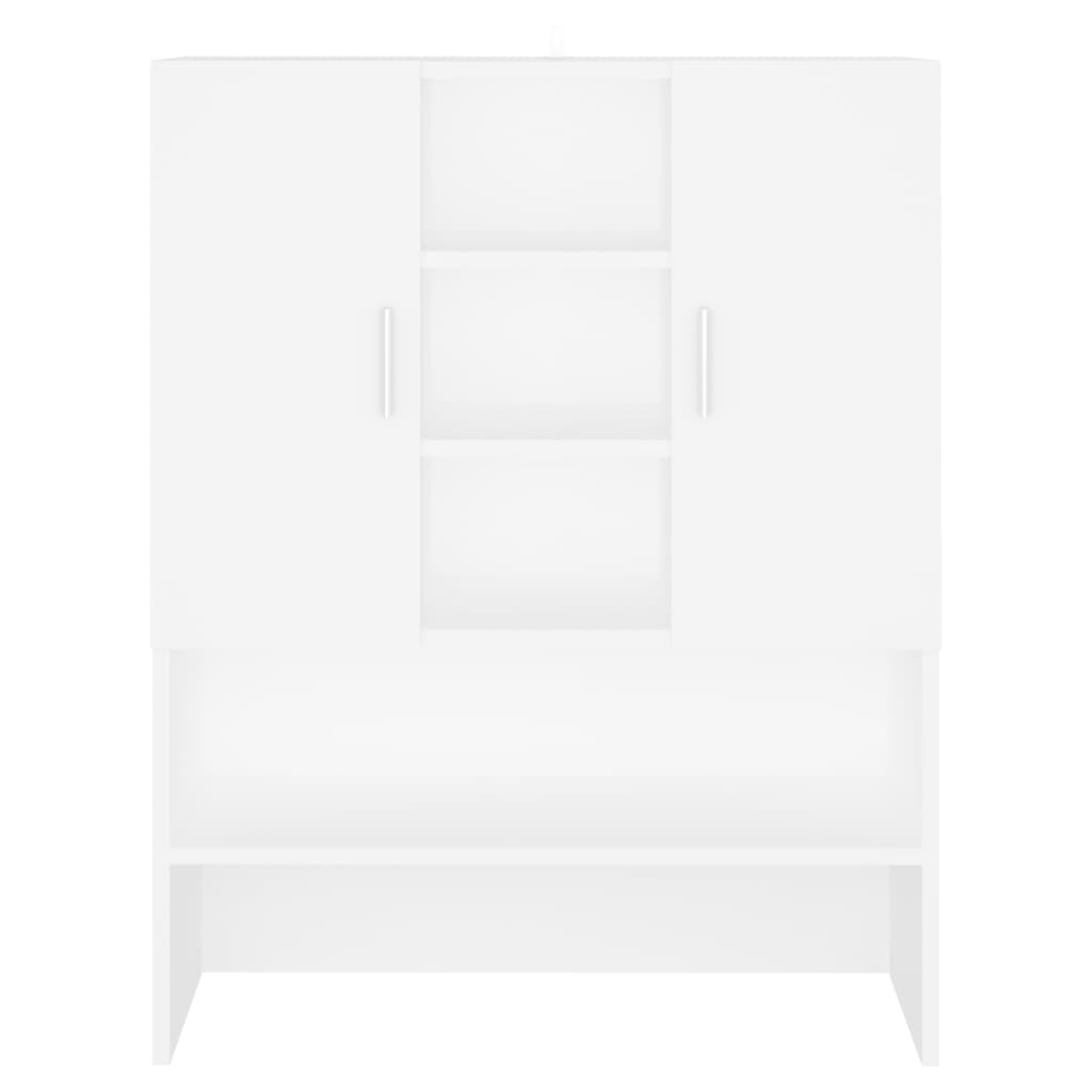 vidaXL Meuble pour machine à laver Blanc