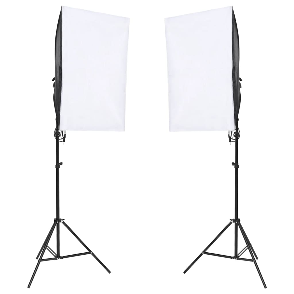 vidaXL Lampes de studio professionnelles 2 pcs 40x60 cm