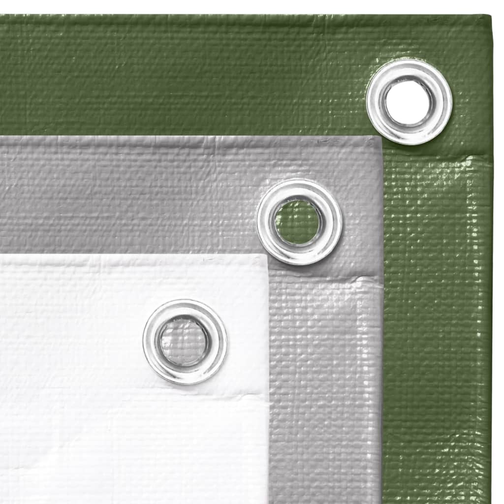 vidaXL Bâche 260 g/m² 4x5 m Vert PEHD