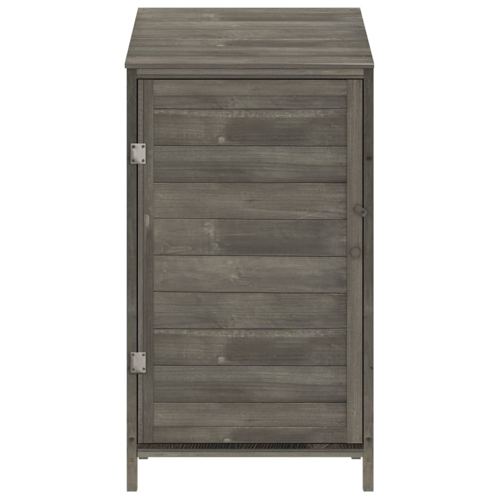 vidaXL Remise de jardin Anthracite 55x52x112 cm Bois de sapin solide