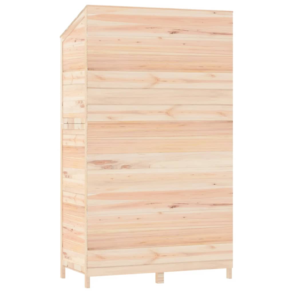 vidaXL Remise de jardin 102x52x174,5 cm Bois de sapin solide