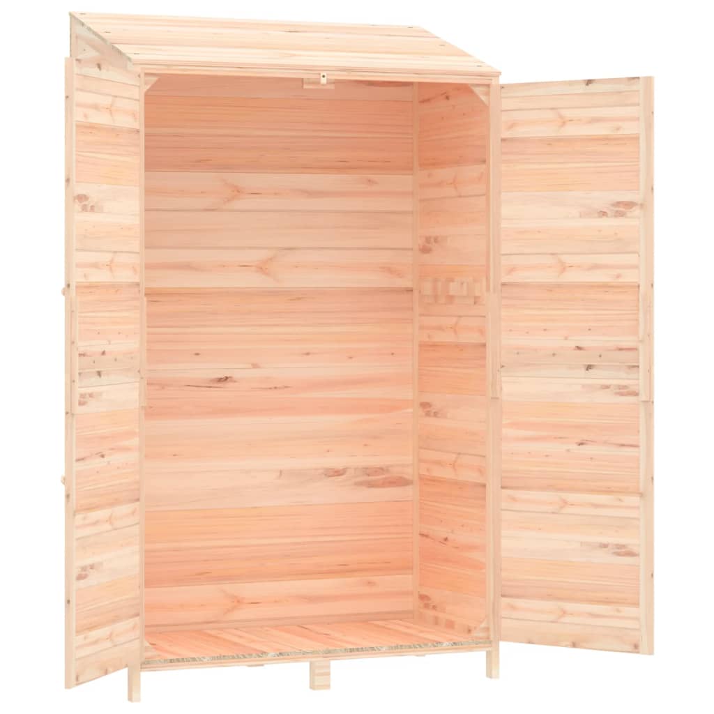 vidaXL Remise de jardin 102x52x174,5 cm Bois de sapin solide