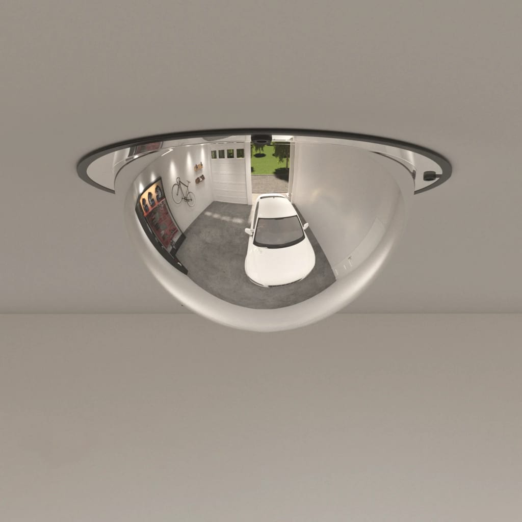 vidaXL Miroir de circulation en dôme intégral Ø30 cm Acrylique