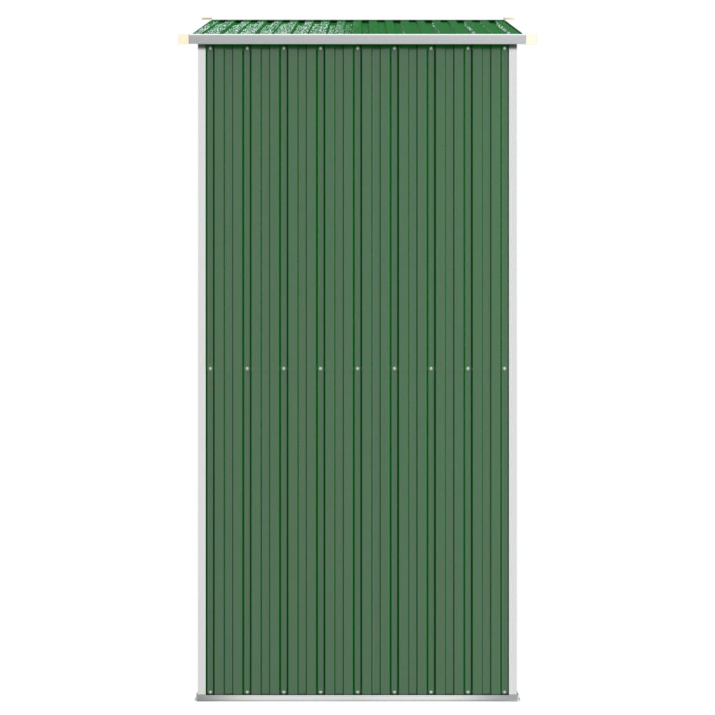 vidaXL Abri de jardin Vert 192x108x223 cm Acier galvanisé