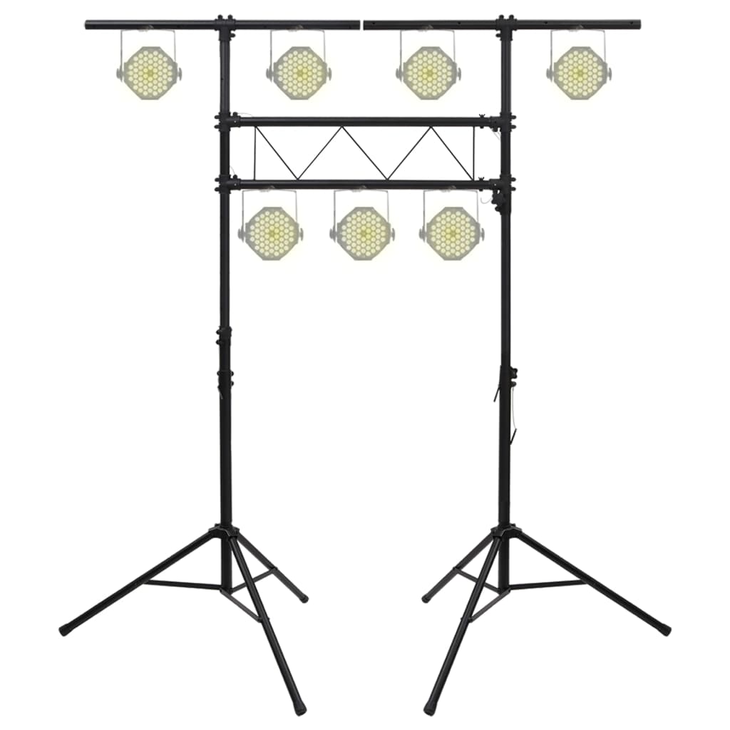vidaXL Support de lampe 238x115x(180-300) cm Acier