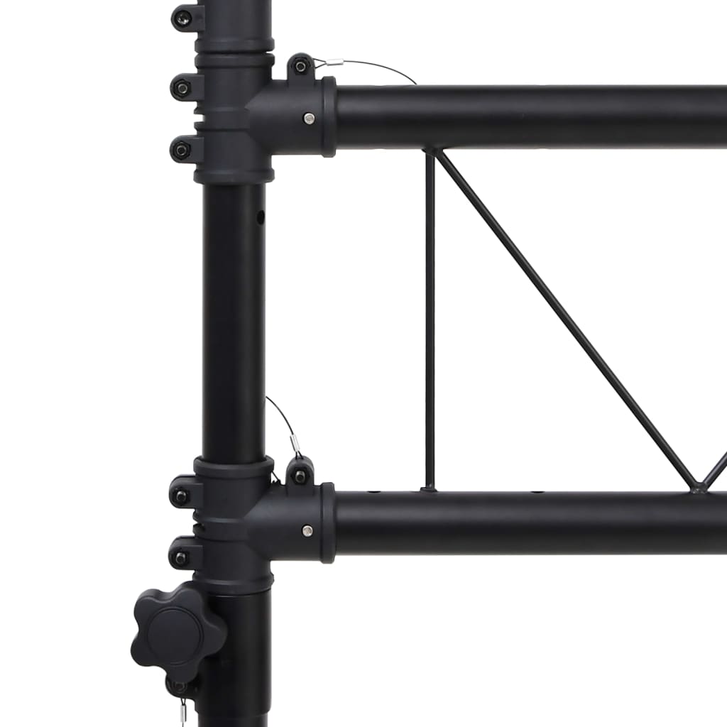 vidaXL Support de lampe 238x115x(180-300) cm Acier