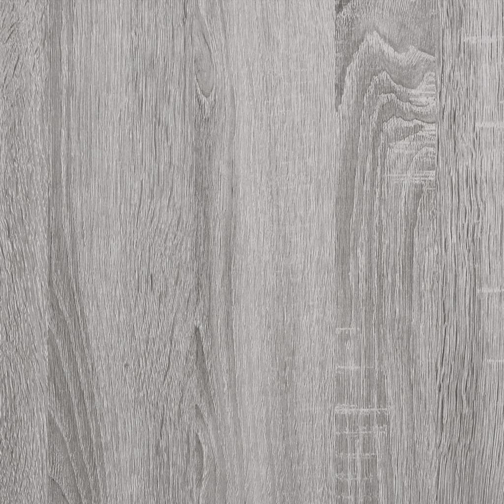 vidaXL Support de moniteur sonoma gris 37x23x14 cm bois d'ingénierie