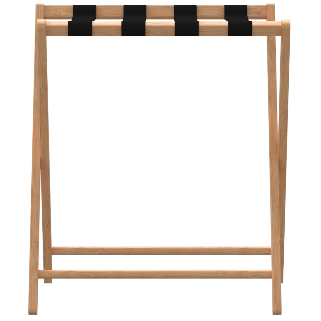vidaXL Porte-bagages 68,5x38x58 cm bambou