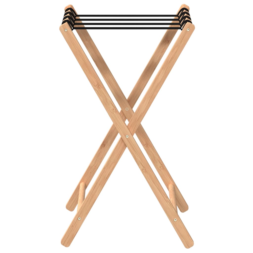 vidaXL Porte-bagages 68,5x38x58 cm bambou