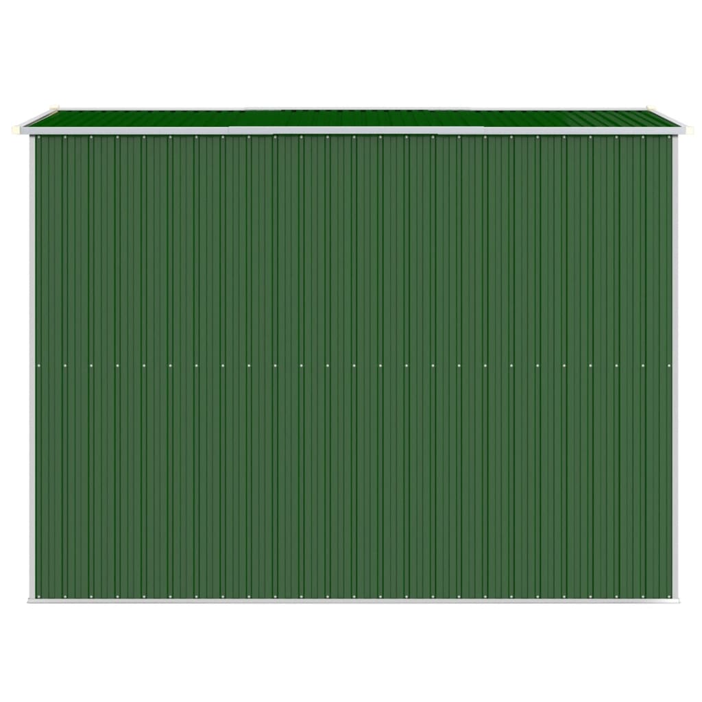 vidaXL Abri de jardin Vert 192x274x223 cm Acier galvanisé