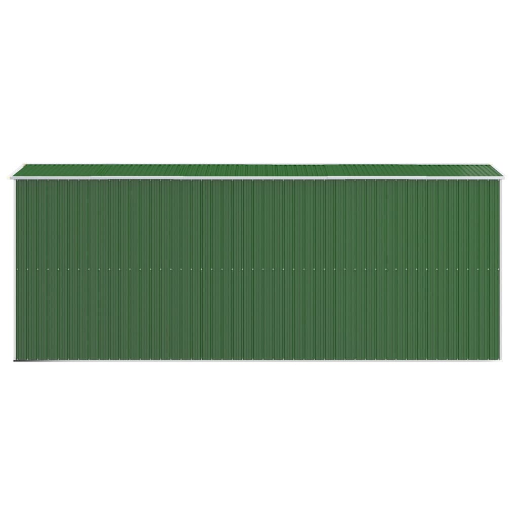 vidaXL Abri de jardin Vert 192x523x223 cm Acier galvanisé
