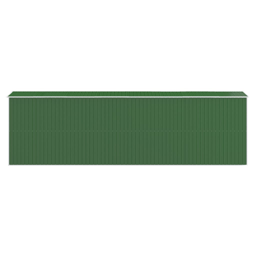 vidaXL Abri de jardin Vert 192x606x223 cm Acier galvanisé