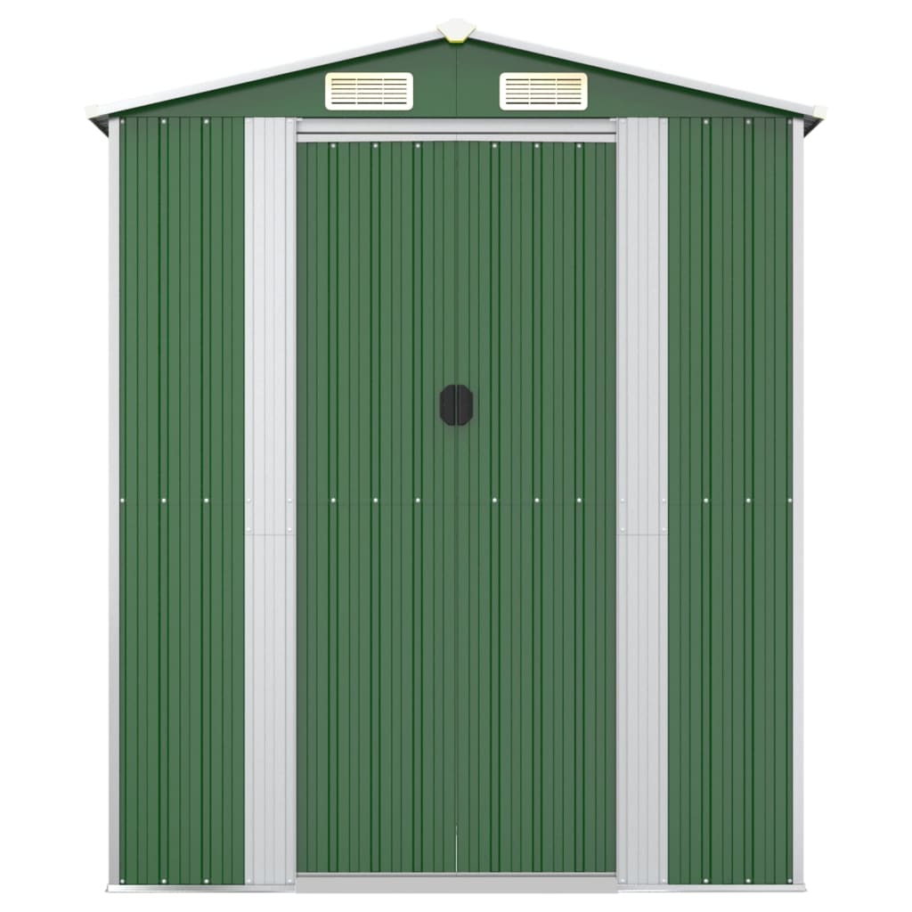 vidaXL Abri de jardin Vert 192x1021x223 cm Acier galvanisé