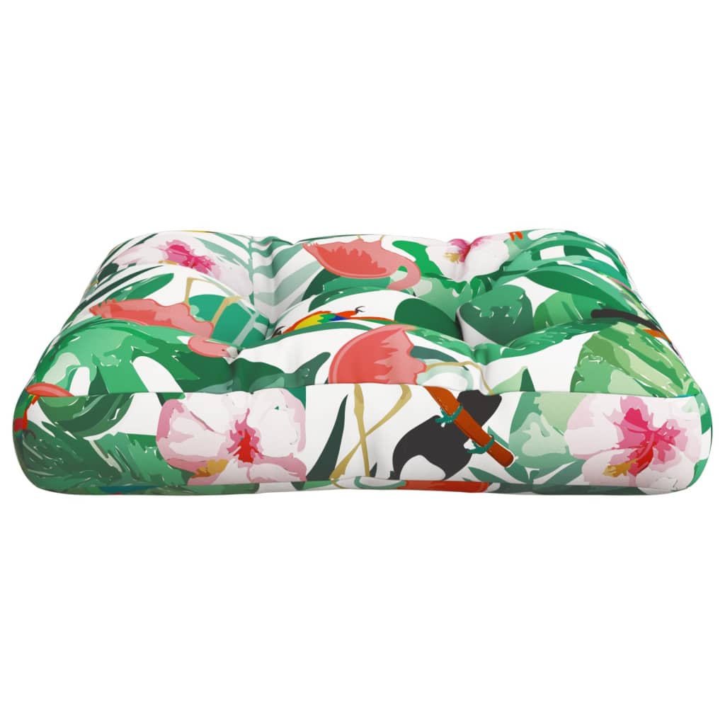 vidaXL Coussin de palette multicolore 60x61,5x10 cm tissu Oxford