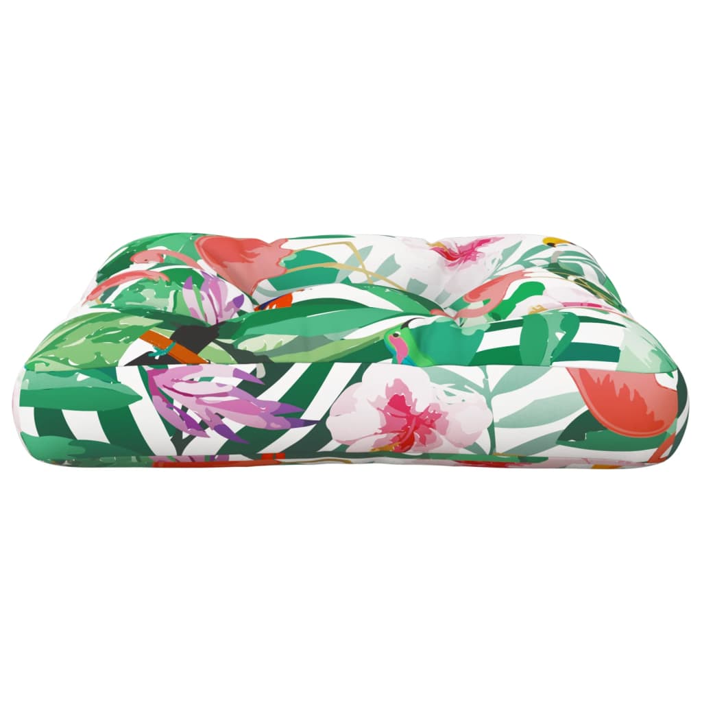 vidaXL Coussin de palette multicolore 60x61,5x10 cm tissu Oxford