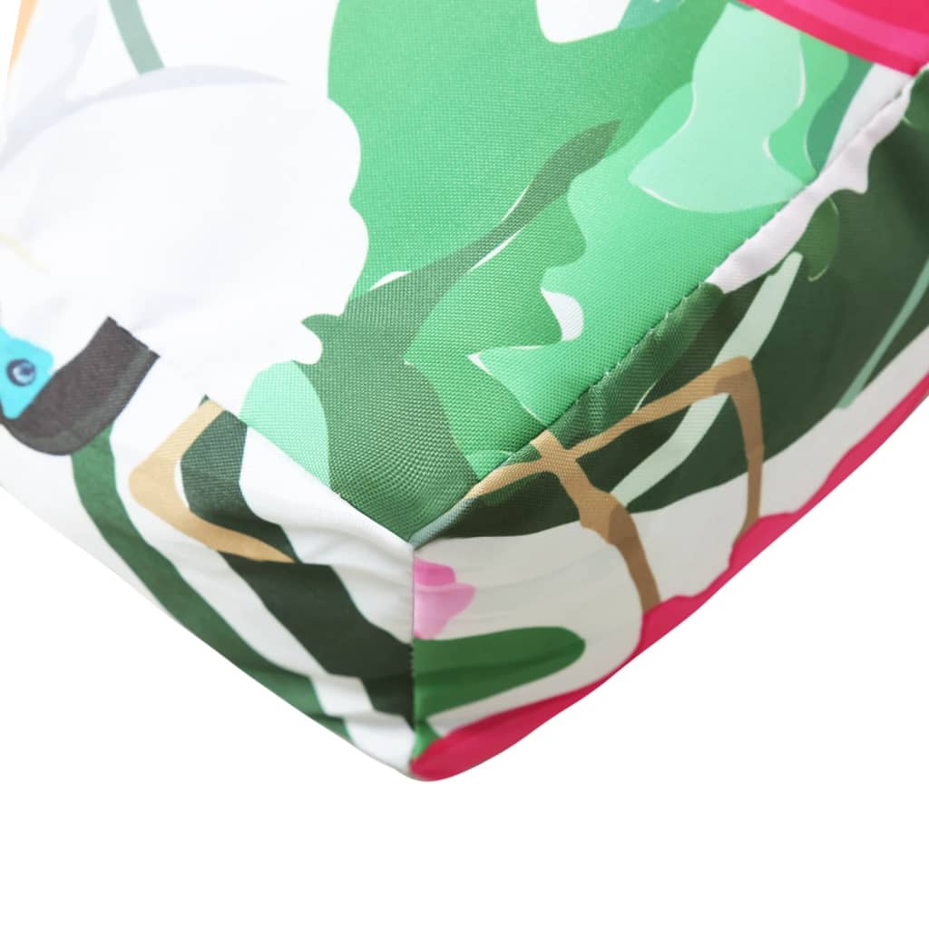 vidaXL Coussin de palette multicolore 58x58x10 cm tissu Oxford