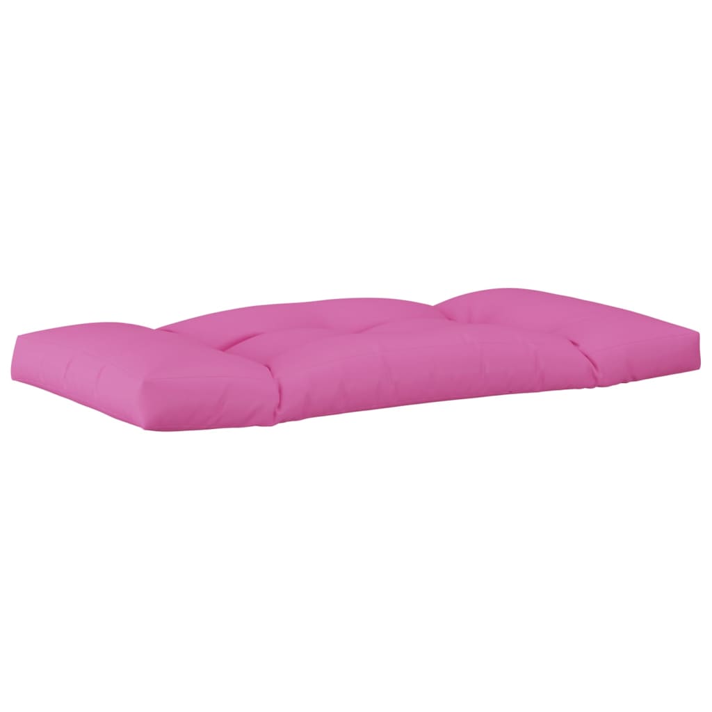vidaXL Coussins de palette 2 pcs rose tissu Oxford