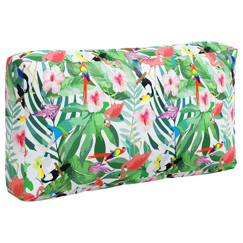 vidaXL Coussins de palette 3 pcs multicolore tissu Oxford