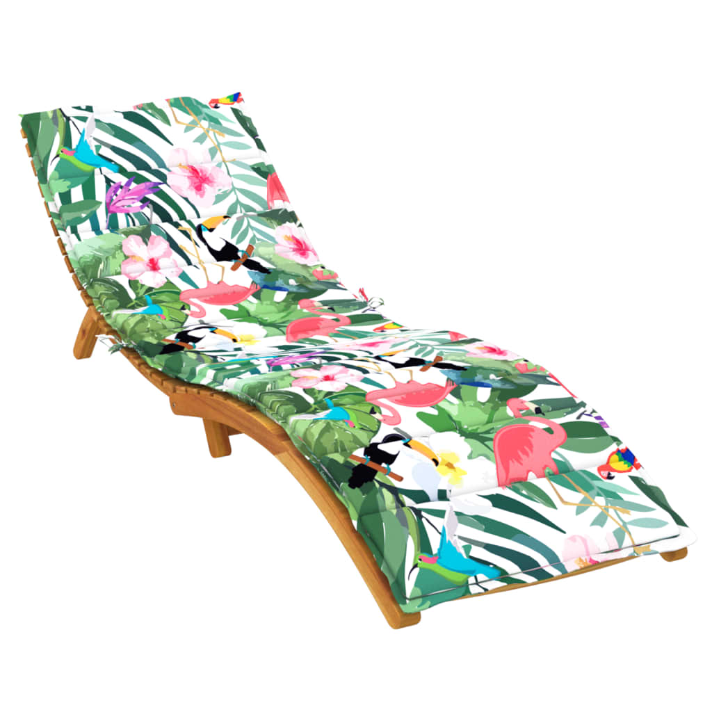 vidaXL Coussin de chaise longue multicolore tissu oxford