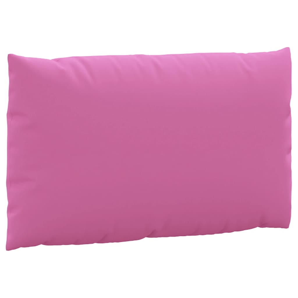 vidaXL Coussins de palette 2 pcs rose tissu Oxford