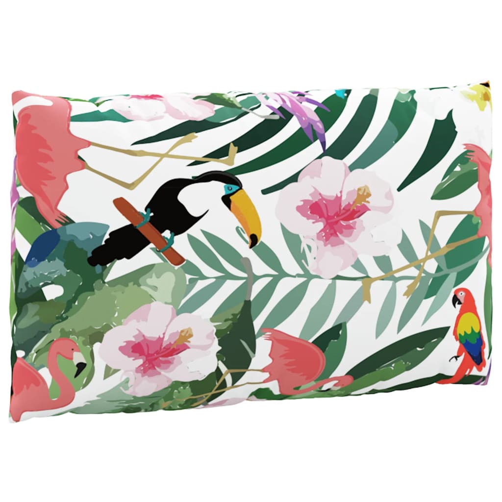 vidaXL Coussins de palette 3 pcs multicolore tissu Oxford