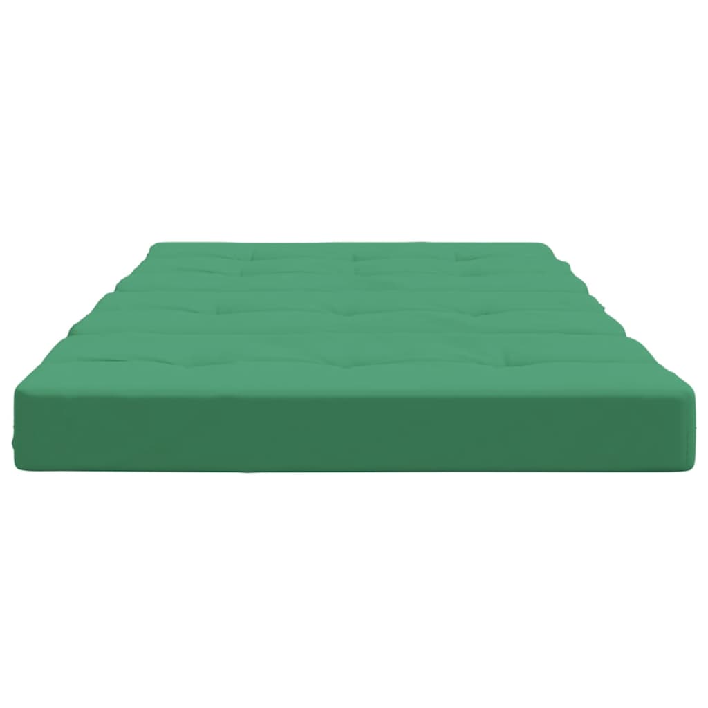 vidaXL Coussins de chaise longue lot de 2 vert tissu oxford