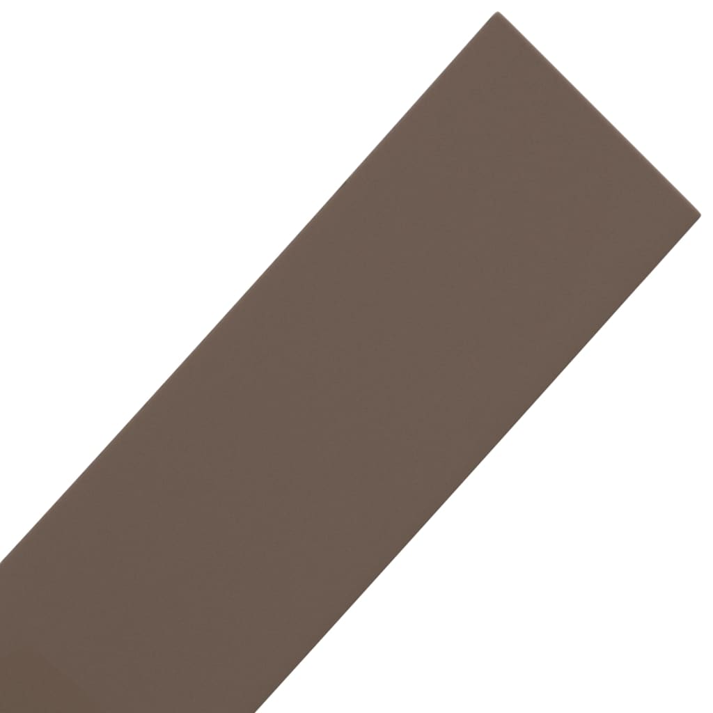 vidaXL Bordures de jardin 4 pcs marron 10 m 10 cm polyéthylène