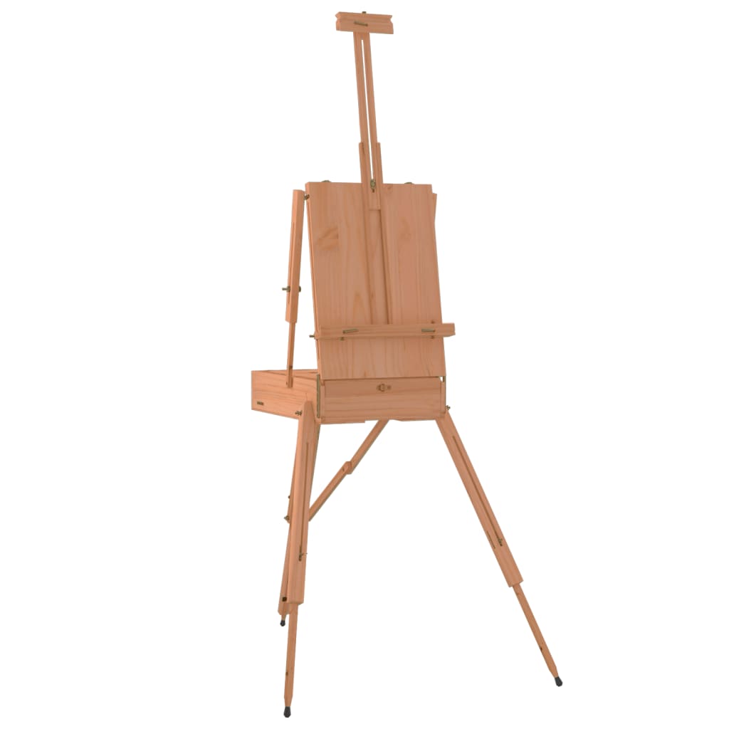 vidaXL Chevalet 81x121x173 cm bois de hêtre massif