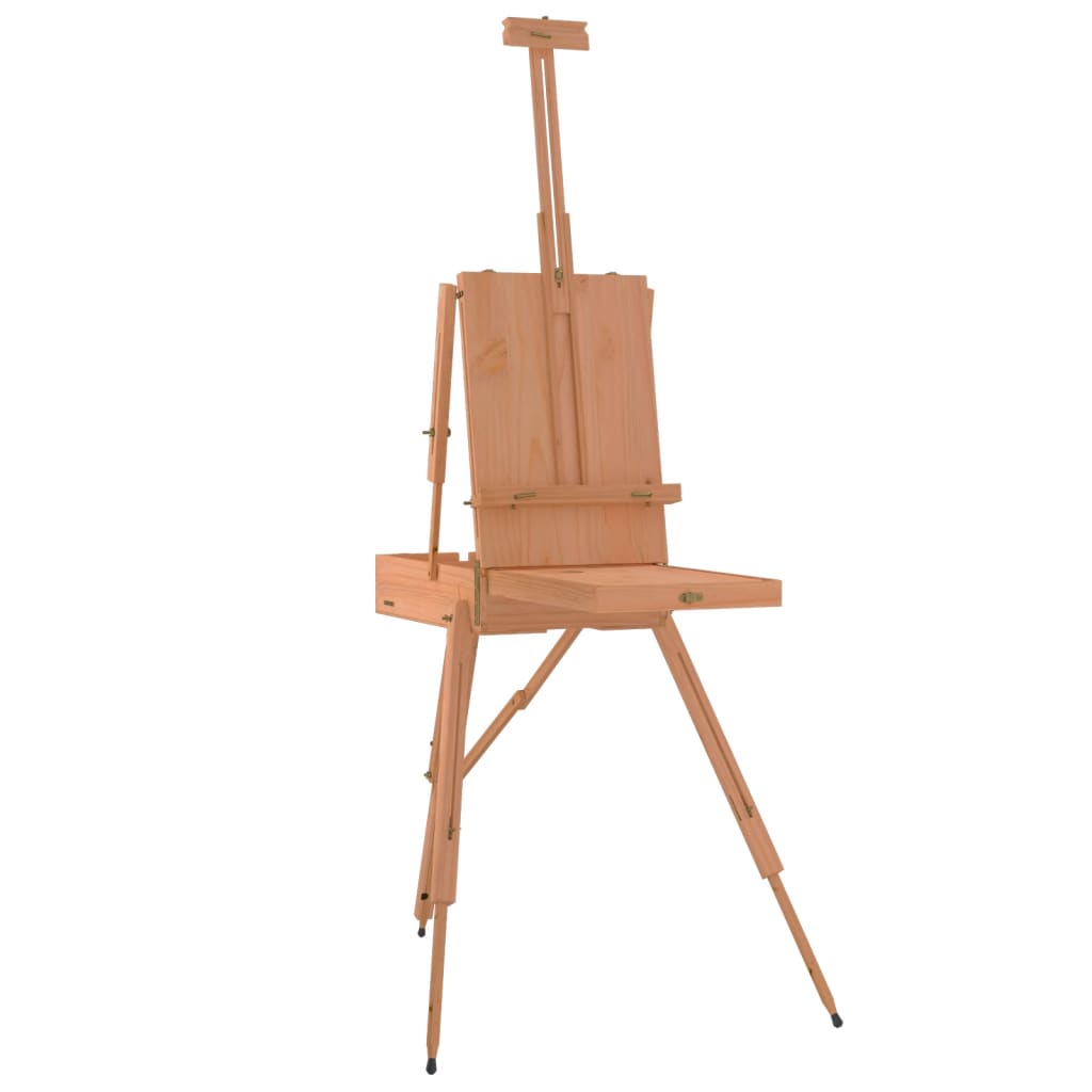 vidaXL Chevalet 81x121x173 cm bois de hêtre massif