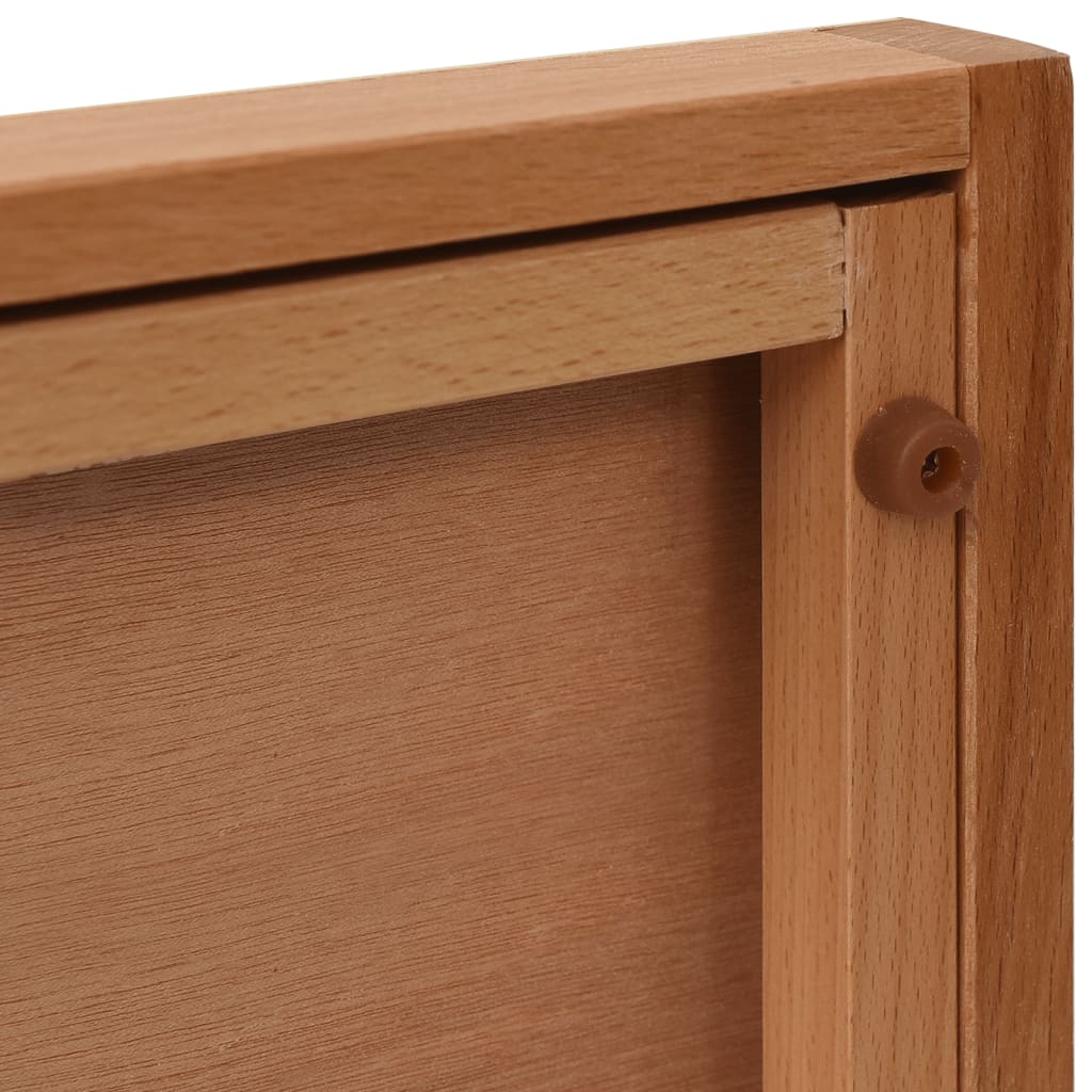vidaXL Chevalet de table 65x48x7 cm bois de hêtre massif
