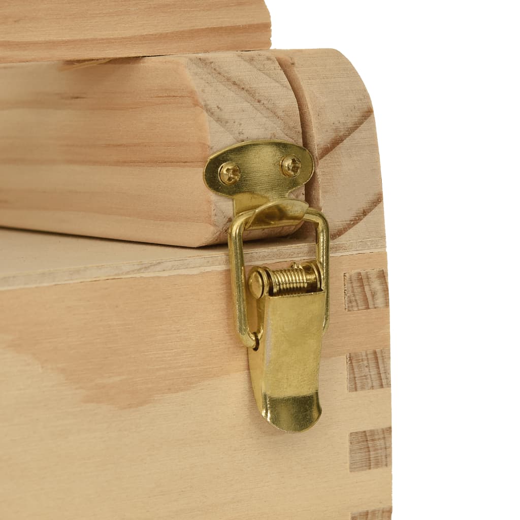 vidaXL Chevalet de table avec tiroir 41,5x37x12 cm bois massif de pin